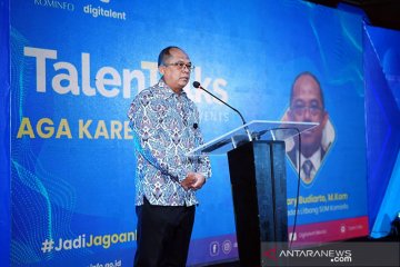 Kominfo latih 50 ribu talenta digital di lima kota