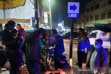 Polisi amankan sembilan orang diduga preman di Kota Serang