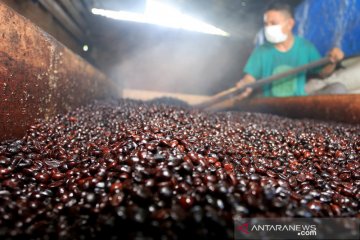 Produksi kopi tradisional di Aceh turun