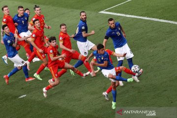 Euro 2020: Kalahkan Wales, Italia jadi juara grup A dan lolos ke babak 16 besar