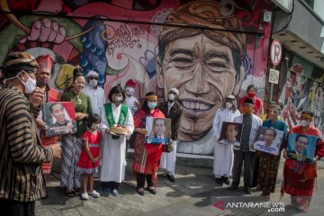 Ucapan selamat ulang tahun bagi Presiden Jokowi dari warga Solo