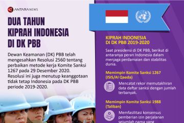 Dua tahun kiprah Indonesia di DK PBB