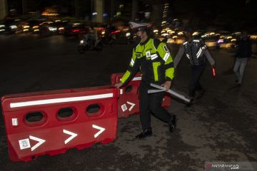 Delapan Titik Persimpangan Di Palembang Ditutup