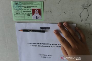 Sekolah terapkan protokol kesehatan pada tes PPDB tertulis