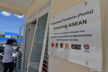 Peresmian Kampung ASEAN untuk penyintas bencana