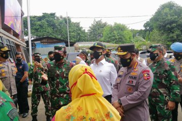 Panglima TNI tinjau Posko PPKM Mikro Jagakarsa dan Duren Sawit