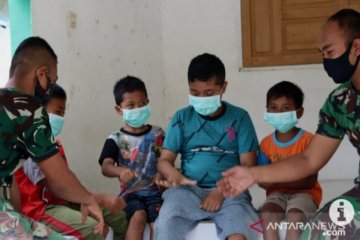 TMMD di Tapin berikan wawasan kebangsaan kepada anak anak