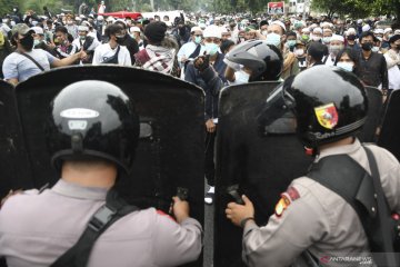 Polisi temukan massa simpatisan Rizieq Shihab yang masih di bawah umur