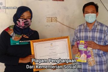 PKH buat penjual kerupuk telur asin entas dari kemiskinan