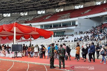 11.500 orang ikut vaksinasi COVID-19 di GBK