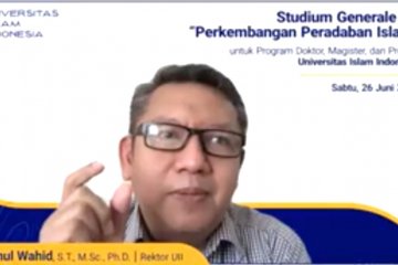 Rektor UII: Umat Muslim perlu merekonstruksi sejarah peradaban Islam