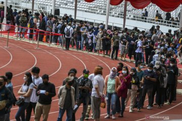 13 juta lebih warga Indonesia sudah selesai jalani vaksinasi COVID-19