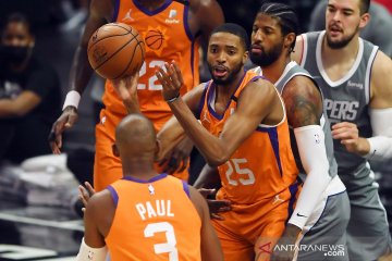 Suns semakin mendekati Final NBA setelah tundukkan Clippers