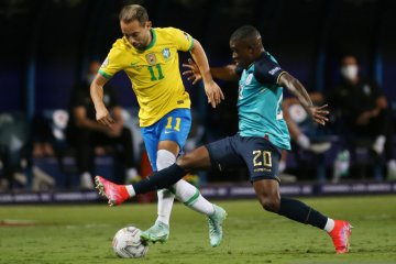 Turunkan skuat pelapis, Brazil ditahan imbang Ekuador 1-1