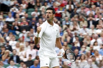 Djokovic atasi Anderson untuk maju ke babak ketiga Wimbledon