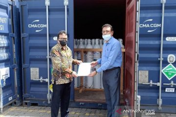 Indonesia kembali berikan 2.000 tabung oksigen kepada India