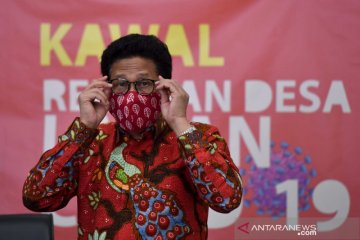 Mendes imbau masyarakat desa pakai masker dobel untuk tekan COVID-19