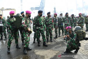 TNI AL tunda Latihan Armada Jaya untuk bantu tangani COVID-19