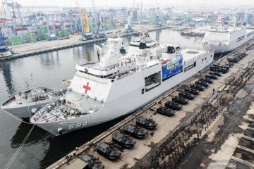 Bantu penanganan COVID-19, TNI AL tunda latihan Armada Jaya