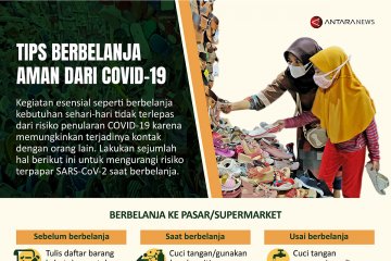 Tips berbelanja aman dari COVID-19