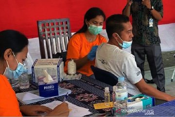 WNI di perbatasan Indonesia-Timor Leste ikut program vaksinasi COVID