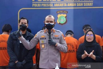Polres Tanjung Priok tangkap 10 pengedar narkoba Malaysia-Indonesia