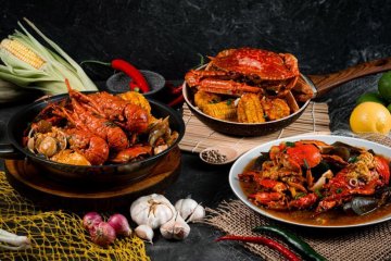 Resep "lobster mukbang" saus padang ala AfterBreak