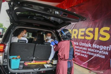 Polres Metro Jakarta Selatan gelar vaksinasi COVID-19 lantatur