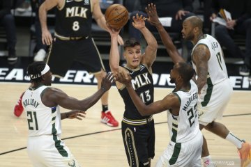 Playoff wilayah timur  NBA: Hawks samakan kedudukan atas Bucks 2-2