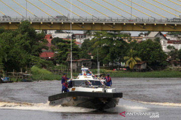 Ini penampakan KPC Lancang Kuning, kapal patroli baru milik Ditpolairud Polda Riau