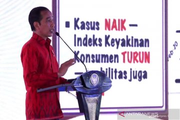 Di Munas Kadin, Presiden Jokowi tegaskan PPKM Darurat harus dilakukan