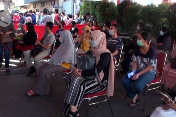 Polrestabes Bandung gelar vaksinasi di tiap Polsek