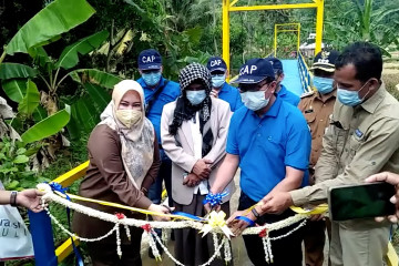 Hadirnya jembatan gantung Tangkilsari permudah akses warga Pandeglang