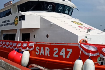 Basarnas luncurkan KN SAR 247 Tetuka dukung operasi di Selat Sunda