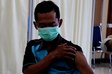 950 Pedagang tembakau Temanggung jalani vaksinasi COVID-19
