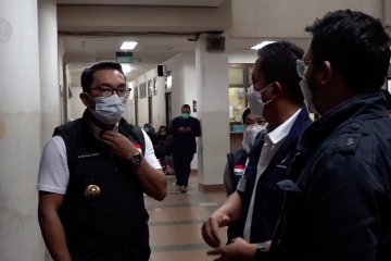 Kasus COVID-19 melonjak, Ridwan Kamil sidak RS