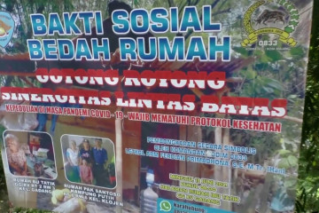 Menekan angka kemiskinan melalui bedah rumah