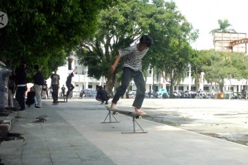 Skater Jatim meriahkan Hari Skateboarding Dunia