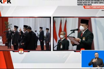 Firli Bahuri lantik 1.271 pegawai KPK jadi ASN