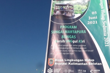 Menjadikan sungai Martapura sebagai lokasi wisata melalui program Bungas