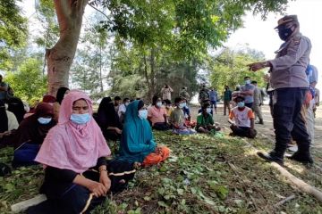 TNI Polri perketat penjagaan di lokasi pengungsi Rohingya