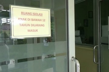 Ruang isolasi COVID-19 RSUD Berkah Pandeglang terisi 75 persen