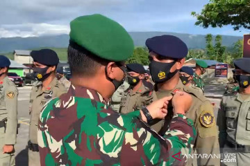 65 polisi yang bertugas kejar teroris naik pangkat di hari Bhayangkara