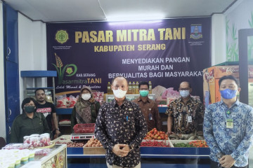 DKPP Serang: Pasar Mitra Tani pangkas mata rantai 10 bahan pokok