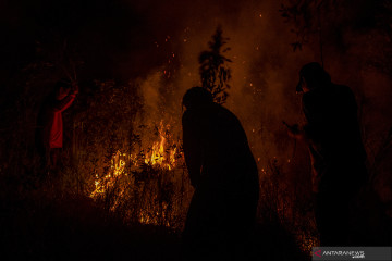 Kebakaran Lahan di Ogan Ilir