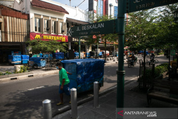 Suasana Malioboro jelang penerapan PPKM Darurat