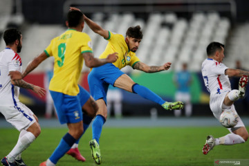 Gol Lucas Paqueta antarkan Brazil ke semifinal Copa America