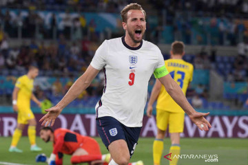 Bungkam Ukraina 4-0, Inggris tantang Denmark di semifinal Piala Eropa