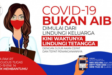 Penanganan pandemi Satgas RW 14 JGC Cakung jadi inspirasi warga lain