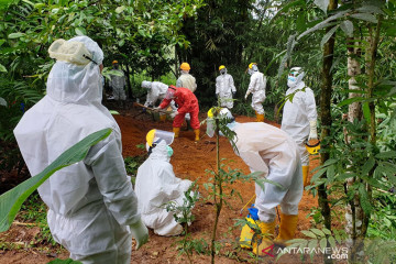 16 warga Sukabumi meninggal akibat COVID-19